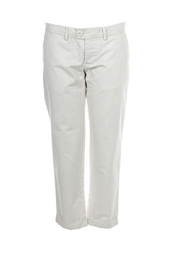 ltb pantacourts femme de couleur blanc
