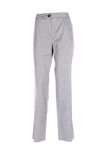 villa bleue pantalons femme de couleur gris