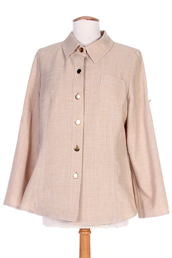 weill vestes femme de couleur beige