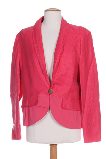 helena sorel vestes femme de couleur rose