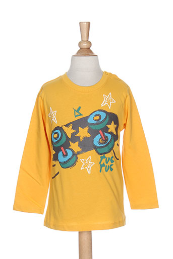 tuc tuc t-shirts garçon de couleur jaune