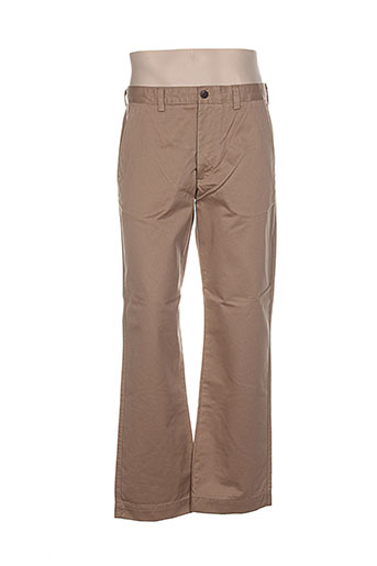 dockers pantalons homme de couleur beige