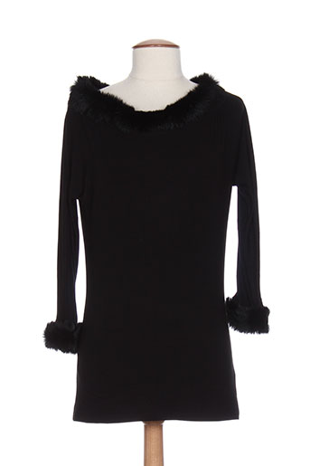 isabel de pedro t-shirts femme de couleur noir