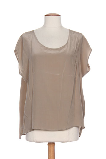 rivieres de lune chemises femme de couleur marron