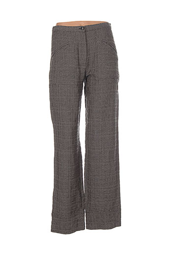 cannisse pantalons femme de couleur marron