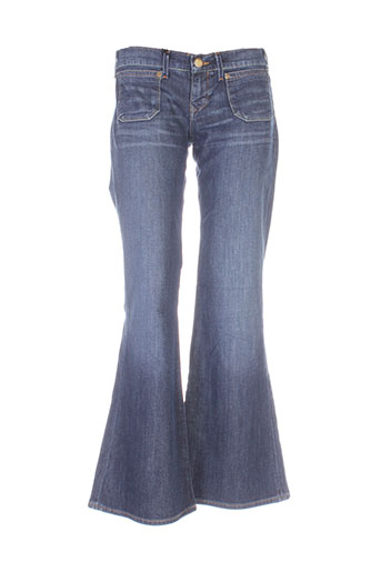 lee jeans femme de couleur bleu