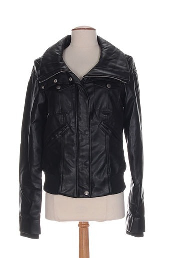 miss sixty vestes femme de couleur noir