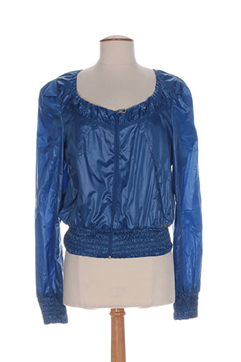 miss sixty vestes femme de couleur bleu