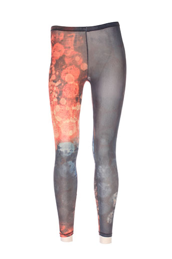deca pantalons femme de couleur orange