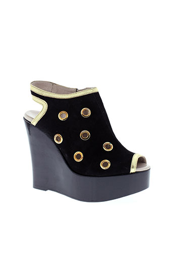 serafini chaussures femme de couleur noir