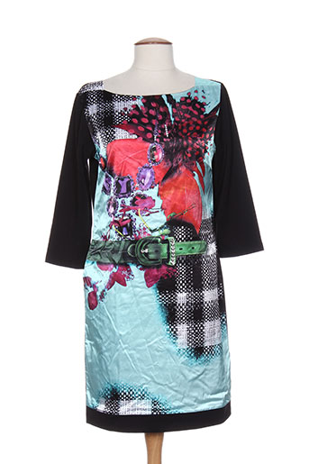 fehu robes femme de couleur noir