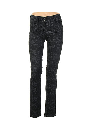 jensen pantalons femme de couleur noir