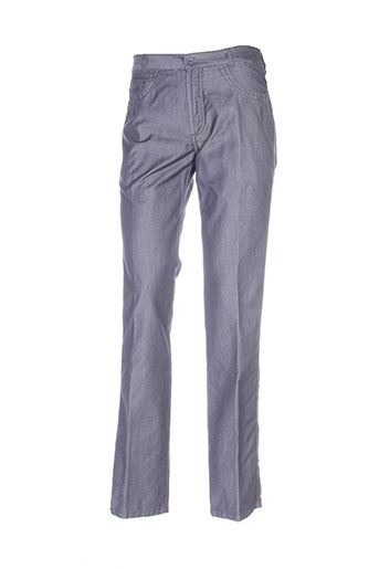 peter cofox pantalons homme de couleur gris