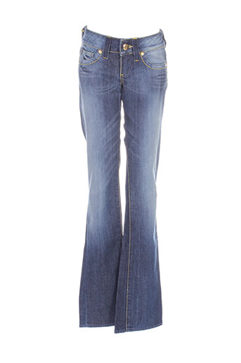 guess jeans femme de couleur bleu