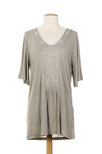 blanc boheme tuniques femme de couleur beige