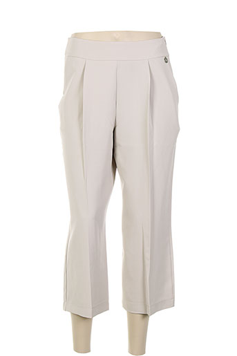 blanc boheme pantacourts femme de couleur beige