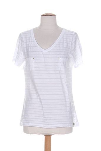 blanc boheme t-shirts femme de couleur blanc