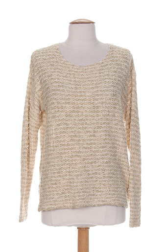 blanc boheme pulls femme de couleur beige