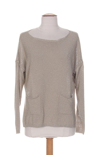 blanc boheme pulls femme de couleur beige
