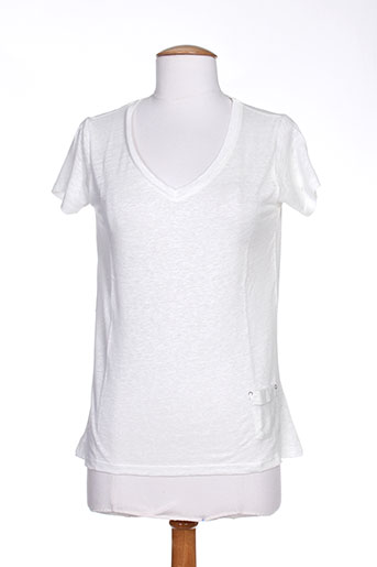 blanc boheme t-shirts femme de couleur blanc