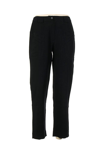 cannisse pantalons femme de couleur noir