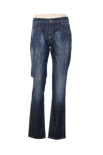 ikks jeans femme de couleur bleu