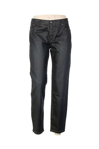 ikks jeans femme de couleur bleu