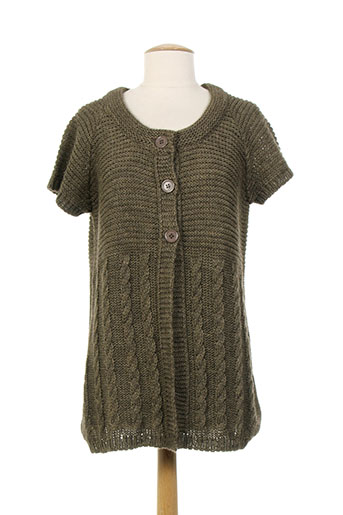 griffon gilets femme de couleur marron