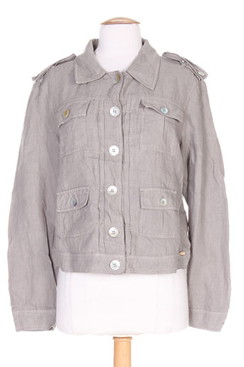 rivieres de lune vestes femme de couleur beige