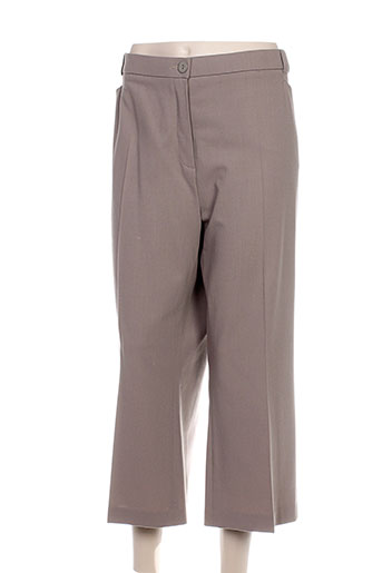 bruno saint hilaire pantacourts femme de couleur beige