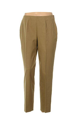 piazza sempione pantalons femme de couleur marron