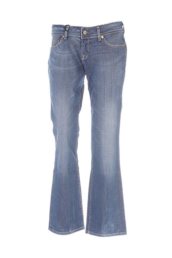 lee jeans femme de couleur bleu