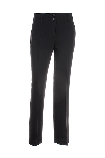 pause cafe pantalons femme de couleur noir