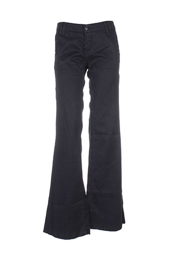 used jeans pantalons femme de couleur noir