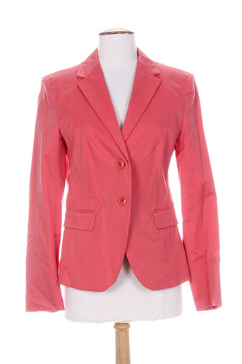 maxmara vestes femme de couleur rouge