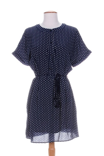 by monshowroom robes femme de couleur bleu