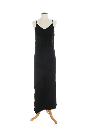 by monshowroom robes femme de couleur noir