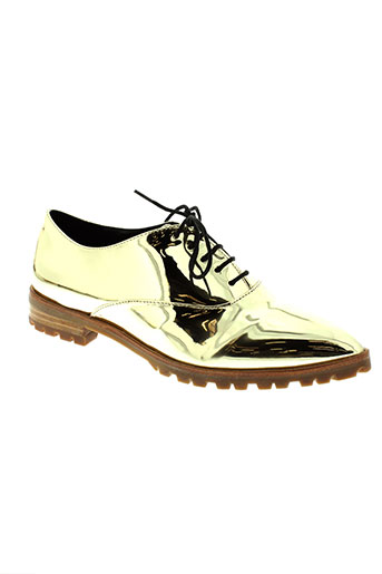 chocolate schubar chaussures femme de couleur jaune