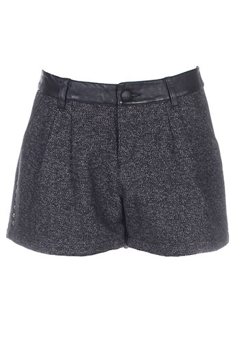 ikks shorts / bermudas femme de couleur gris
