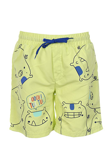 tuc tuc maillots de bain garçon de couleur jaune