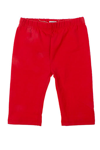 tuc tuc pantalons fille de couleur rouge