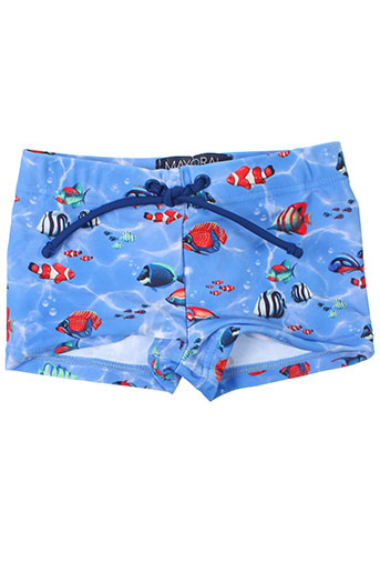 mayoral maillots de bain garçon de couleur bleu