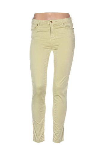 votre nom pantalons femme de couleur vert