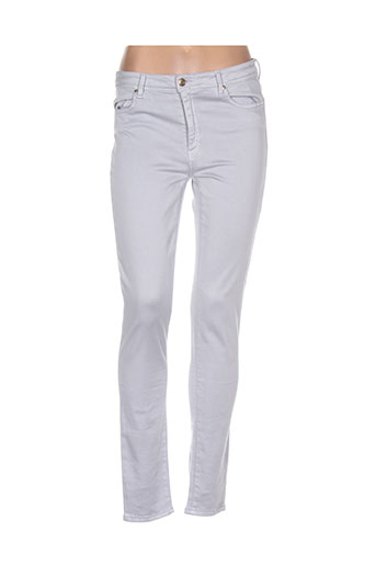 votre nom pantalons femme de couleur gris