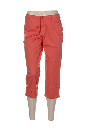 i.quing pantacourts femme de couleur orange
