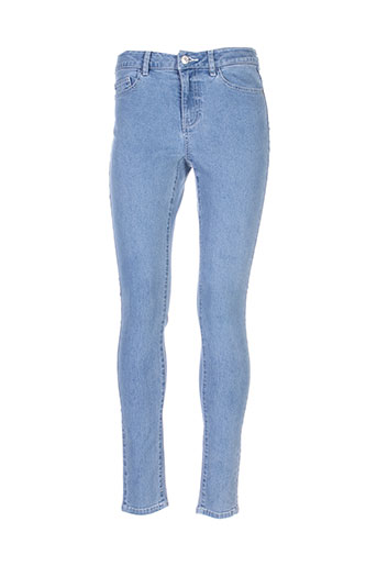 noisy may jeans femme de couleur bleu