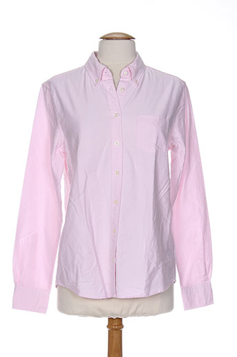 gant chemises femme de couleur rose