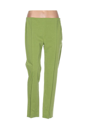 maxmara pantalons femme de couleur vert