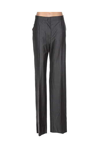 maxmara pantalons femme de couleur gris