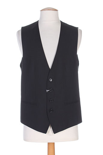 hugo boss gilets homme de couleur noir